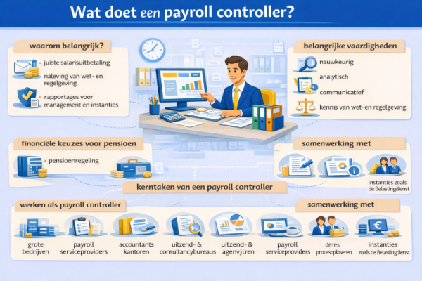 Wat doet een payroll controller